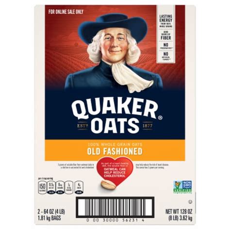 Quaker® Old Fashioned Oats 2 Ct 64 Oz Bakers