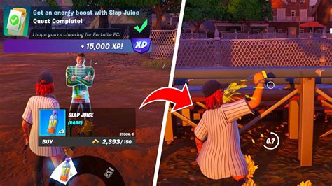 Get An Energy Boost With Slap Juice Daily Quests Fortnite Youtube