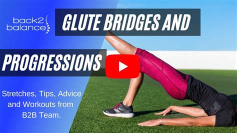 Glute Bridges And Progressions Youtube