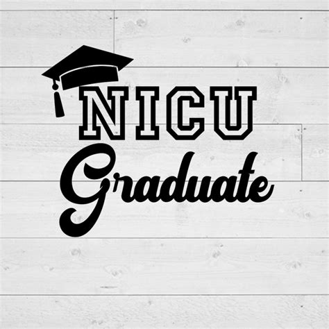 Nicu Graduate Svg Nicu Svg Nicu Grad Nicu Graduate Nicu Etsy Canada