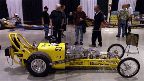 Mooneyes Dragster Replica Of The Original That Stays On Display At The