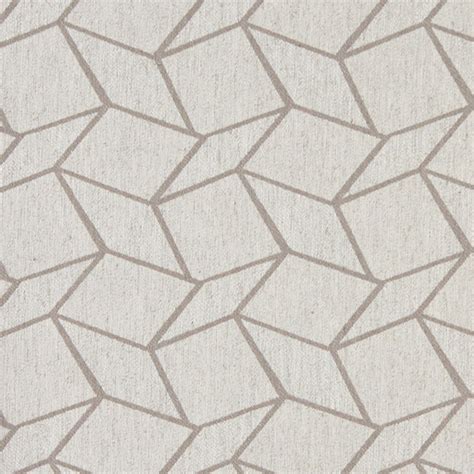 What kind of fabric is good for upholstery? Grey and Off White Geometric Boxes Upholstery Fabric By ...