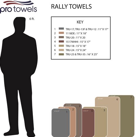 The most essential characteristics of bath towels are ease of use and high also, the size of the beach towel is extremely important. Size comparison charts | Pro Towels