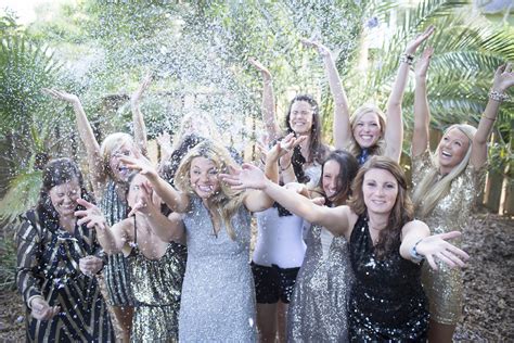 A Glitter Bachelorette Shoot In South Carolina Ultimate Bridesmaid