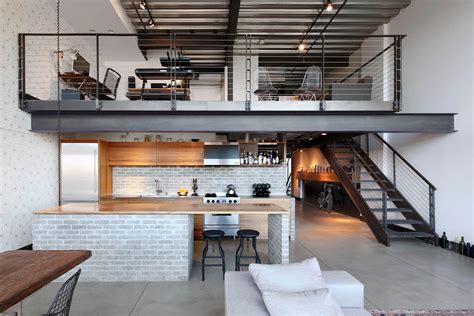 The utilitarian appeal of the industrial style combined with the charm and comfort of modern functionality is a popular blend that most homeowners are embracing gleefully. Industrial Loft Apartment by SHED Architecture - D.Signers