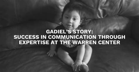 Gadiels Story Success In Communication Through Expertise At The