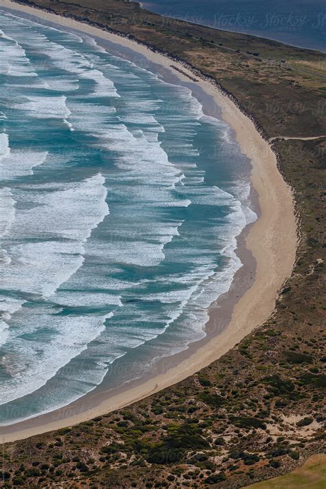 Aerial View Of Stunning Australian Coastline By Stocksy Contributor