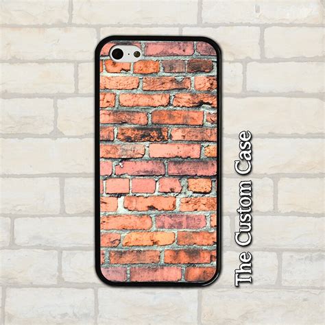 Brick Wall Phone Case Grunge Brick Phone Case Iphone 8 Case Etsy