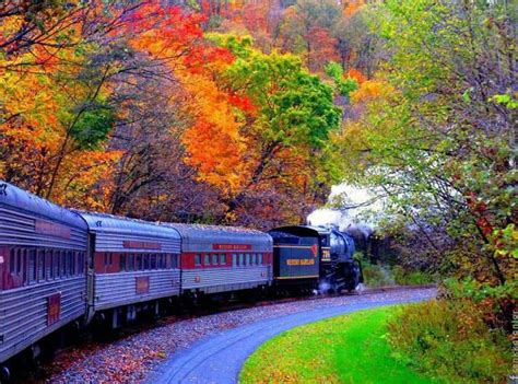 Beautiful Colours New England Fall Foliage New England Fall Train Rides