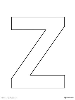 Maybe you would like to learn more about one of these? Letter Z Tracing Printable Worksheet | MyTeachingStation.com
