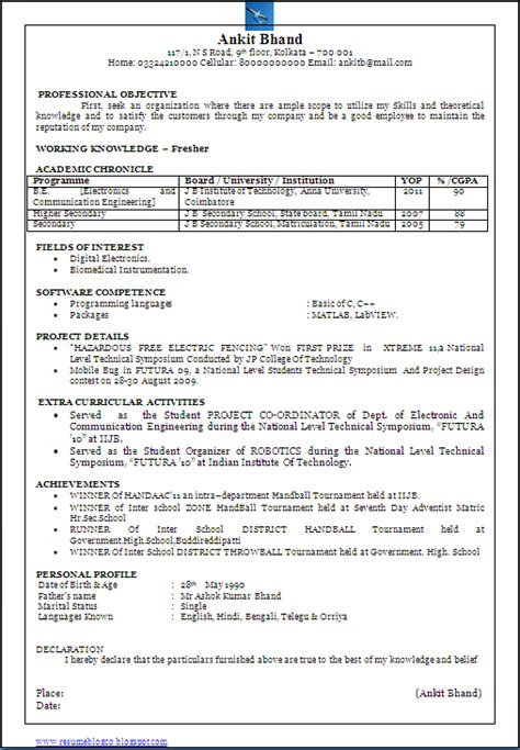 We did not find results for: Ece Resume Format For Freshers Electronics And ...