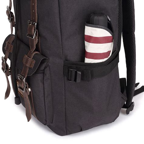 Kaukko Unisex Casual Backpack Computer Laptop School Bag Travel Backpack Black 6928094402330 Ebay