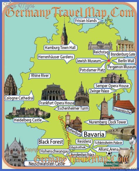Germany Map Tourist Attractions