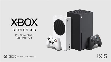 pre order xbox series x and xbox series s starting tuesday september 22 xbox wire