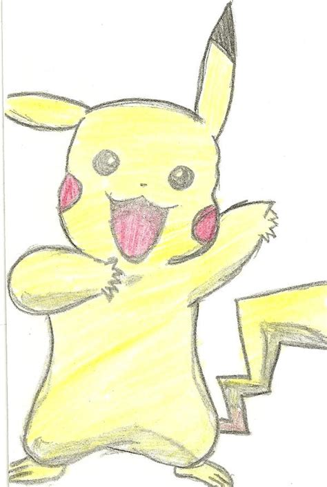 Pikachu Sketch By Amc Artshow On Deviantart