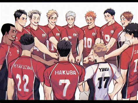He can receive volleys that most teams would usually deem impossible. Haikyuu!! Selección Japón in 2020 | Haikyuu charaktere ...