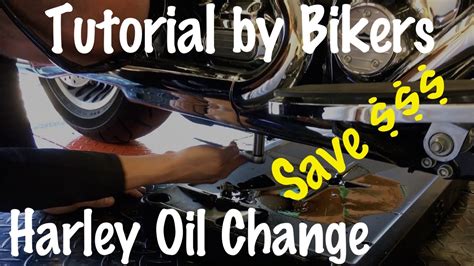 How To Change Oil On A Harley Harley Davidson Motorcycle And Do Routine