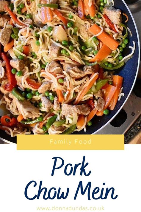 Pork Chow Mein Recipe Pork Chow Mein Fakeaway Recipes Chow Mein