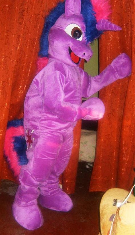 Twilight Sparkle Horse Mascot Costume My Little Pony Halloween Party