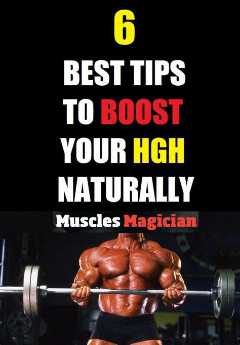 How To Increase Hgh Naturally Natural Health Tips