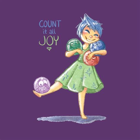 inside out count it all joy by johannamation movie inside out disney fan art disney and