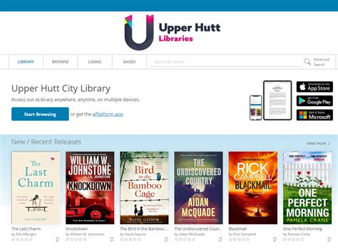 Eplatform Upper Hutt Libraries