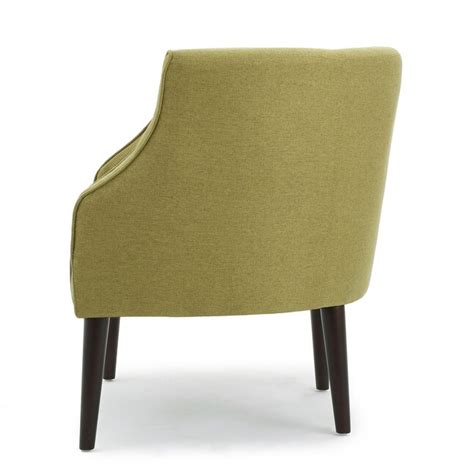 Best Selling Home Decor Brandi Modern Greendark Espresso Accent Chair