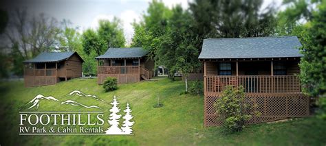 Gold mountain rv park & cabins, hedley, british columbia. Foothills RV Park and Cabins | RV Camping Pigeon Forge ...