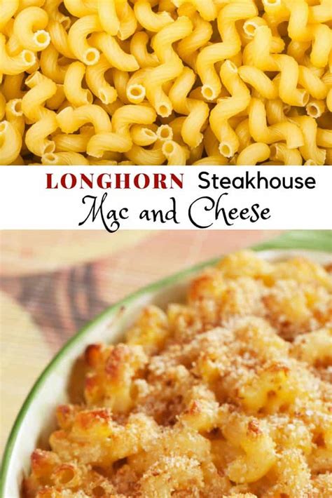Copycat Longhorn Steakhouse Mac And Cheese Recipe