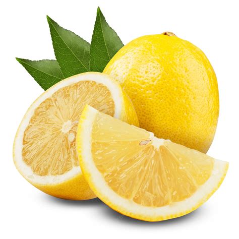 Premium Photo Fresh Lemons Isolated