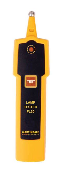 The cyclim voltage test lamp uses the brightness of a filament bulb to indicate the presence and variation of voltage. Martindale FL30 Fluorescent Light & Lamp Tester - Unique Product!! | eBay