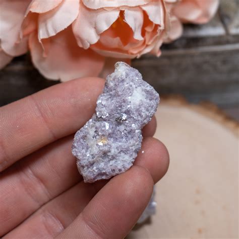 Small Raw Lepidolite The Crystal Council