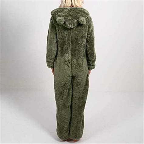 Fleece Onesie Womenplush Jumpsuit For Women Cute Sherpa Fleece Onesie