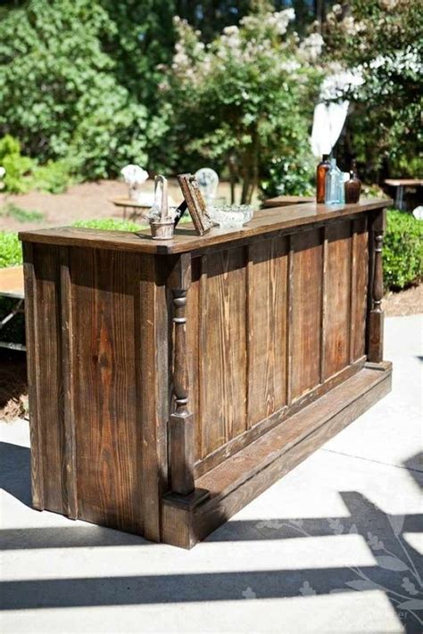 50 Outdoor Mini Bar Ideas In Your Backyard Rustic Bar