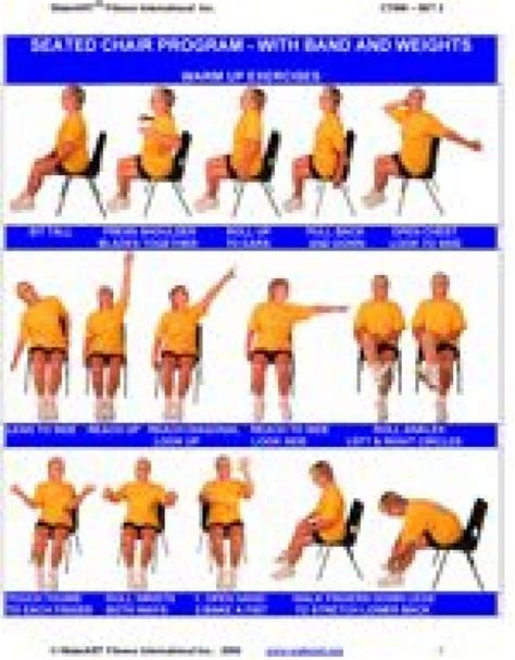 Chair Exercises For Seniors Bing Images Mobilityexercises En 2020