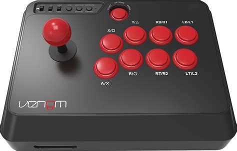 Buy Venom Multi Format 8 Button Arcade Fight Stick Ps4 Xbox One Pc