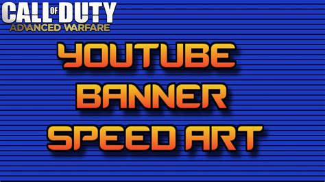 Amazing Youtube Banner Speed Art Youtube