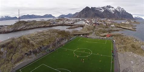 The venice of lofoten is both a cultural haven and base for adventure. Henningsvær Idrettslag Stadion - StadiumDB.com