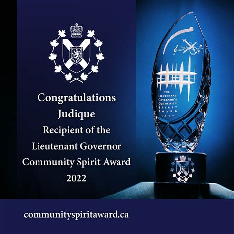 Nova Scotia Museum On Twitter Rt Nsccth The Lieutenant Governors Community Spirit Award
