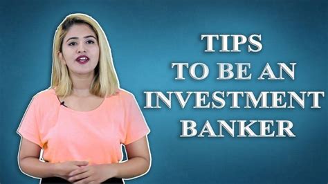 How To Become An Investment Banker Investment Banker Finance
