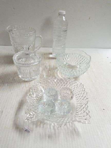 Assorted Beveled Glassware Trice Auctions