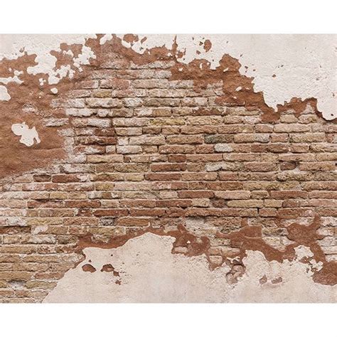 Wr50508 Distressed Brick Wall Mural By Wall Rogues