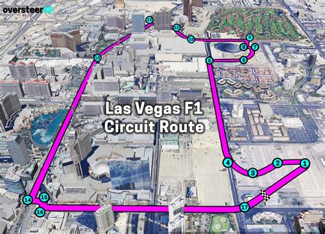 Las Vegas F1 Track Layout 2023