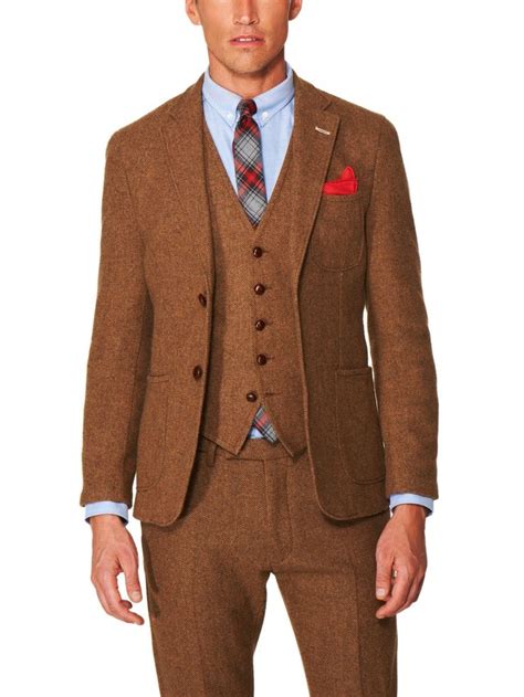 Image Result For Brown Suits Jackets Men Fashion Brown Tweed Suit