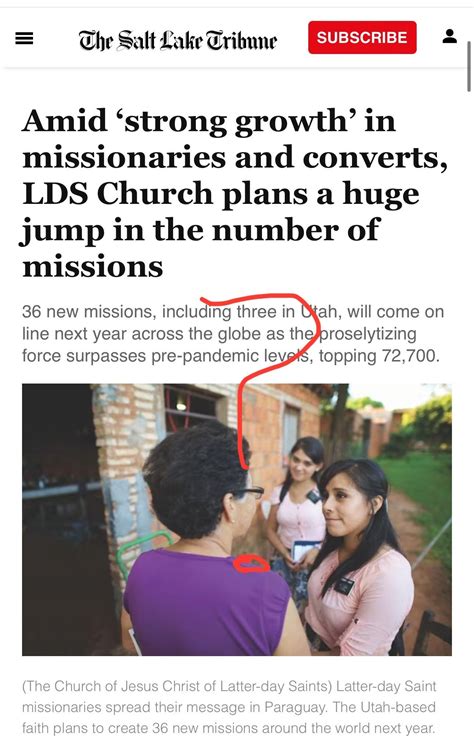 The LDS church is expanding its number of missions…by a lot. And the