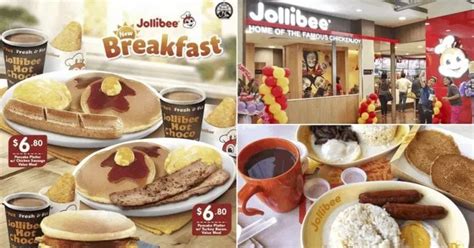 Jollibee Singapore Now Sells A New Breakfast Menu Of Pancakes