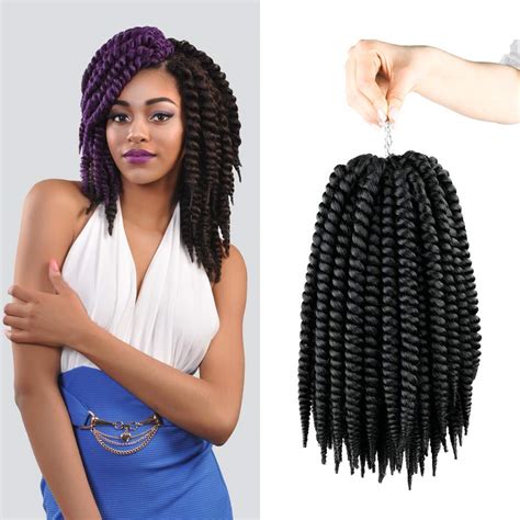 Authentic Synthetic Hair Crochet Braids Perfect 12″ 2x Jumbo Senegalese Twist Havana Mambo