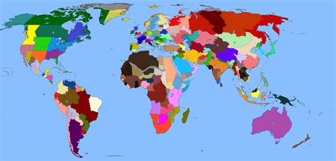 Alternate Future Of The World Map Zip Code Map