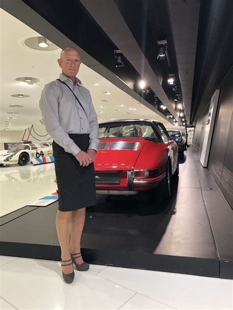 Porsche Museum 70th Anniversary Men In Heels High Heels Girly Man