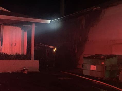 Maui Fire Crews Douse Fire At Gas Station On Papalaua Street In Lahaina